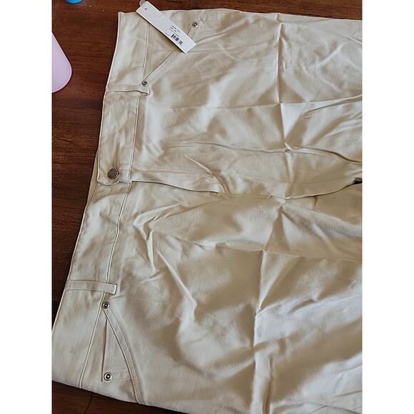 Jennifer & Grace Women’s Plus Khaki Tan Capri Dress Pants Sz 22w - Picture 3 of 12